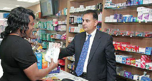 Person and pharmacist